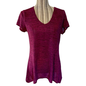 APT.9 Berry asymmetrical top size medium